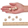 Unfinished Wood Beads X-WOOD-S651-20mm-LF-3