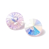Electroplate Transparent Glass Beads EGLA-Z002-AB08-2