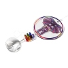 Glass Round Window Hanging Suncatchers DJEW-PW0010-04A-3