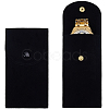 Rectangle Velvet Watch Storage Bag AJEW-CN0008-18B-1