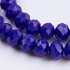 Opaque Glass Beads Strands LS-EGLA-F122-8x6mm-NC02-3