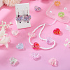 35Pcs UV Plating Iridescent Acrylic Beads OACR-TA0004-20-7
