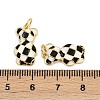 Brass Enamel Pendants KK-L240-18G-3