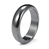 Non-Magnetic Synthetic Hematite Finger Rings RJEW-J005-03-2