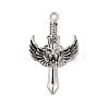 Alloy Enamel Big Pendants FIND-M021-07AS-03-1