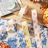 3Rolls 3 Colors Sun Pattern Polyester Ribbon OCOR-TA0003-30-5
