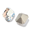 K9 Glass Rhinestone Cabochons GLAA-H034-07D-001TR-2
