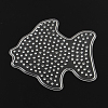 Fish ABC Plastic Pegboards used for 5x5mm DIY Fuse Beads X-DIY-Q009-22-1