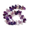 Natural Agate Beads Strands G-G021-04A-03-3