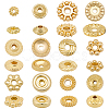 120Pcs 12 Styles Brass Beads KK-BBC0022-36-7