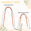 2Pcs 2 Style Imitation Leather Bag Handles DIY-DR0001-25B-2