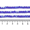 Transparent Glass Beads Strands X1-EGLA-A034-T4mm-MB31-5