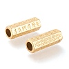 Matte Alloy Tube Beads PALLOY-N161-07A-MG-NR-1