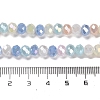 Imitation Jade Glass Beads Strands EGLA-D030-11-4