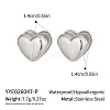 304 Stainless Steel Hoop Earrings for Women JZ9817-2-1
