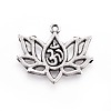 Tibetan Style Alloy Pendants TIBE-S301-008TAS-NR-3