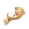 Ion Plating(IP) 304 Stainless Steel Pendants X-STAS-D165-14G-06-3
