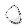 Natural Freshwater Shell Pendants SHEL-F005-08A-2