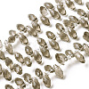 Crystal Glass Beads Strands GLAA-D033-29-1