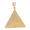 304 Stainless Steel Pendants STAS-K214-24G-1