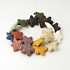 Natural Lava Rock Beads Strands G915-12-2