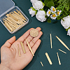 60Pcs 6 Styles Brass Pendants KK-FH0008-30-3