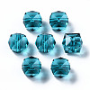 Transparent Acrylic Beads TACR-Q259-8mm-V18-2