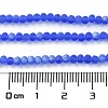 Imitation Jade Glass Beads Strands EGLA-A034-T2mm-MB31-5