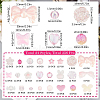 Acrylic & Plastic Beads Kits MACR-SP0001-49C-2