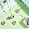 10Pcs 5 Styles 316 Surgical Stainless Steel Locket Pendants STAS-SP0001-94-3