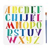 PET Hollow Out Drawing Painting Stencils DIY-WH0391-1029-1