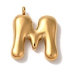 Ion Plating(IP) 304 Stainless Steel Pendants X-STAS-M017-08G-13-1