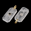 Natural Quartz Crystal Pendants GG-CBA51ED-05G-06-3