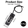 Plastic Sup Split Surfer Paddle Board Fin Clip AJEW-WH0258-882-3