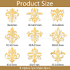 Nickel Decoration Stickers DIY-WH0450-141-2