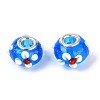 Handmade Lampwork European Beads X-LAMP-Q029-03E-2