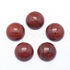 Natural Red Jasper Cabochons X-G-P393-R44-12MM-1