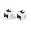 Opaque Acrylic Beads SACR-N020-04A-M-3