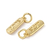 Brass Pendants X-KK-L245-01G-04-2