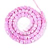 Anti-Tarnish Electroplate Glass Beads Strands GLAA-T025-4mm-10G-2