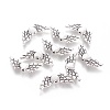 Tibetan Style Alloy Angeltee Beads TIBEB-5494-AS-RS-1