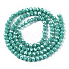 Electroplate Glass Beads Strands EGLA-A034-P1mm-A03-3
