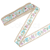 Ethnic Polyester Ribbon OCOR-WH20005-40B-04-1