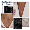 6Pcs 925 Sterling Silver Pendants STER-UN0001-79-5