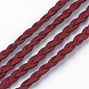 Braided Faux Suede Cord X-LW-Q008-2.7mm-1048-1