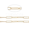 304 Stainless Steel Paperclip Chains CHS-L022-02C-G-1