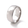 Non-Tarnish 201 Stainless Steel Plain Band Ring for Women RJEW-I089-42P-1