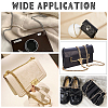 4Pcs 4 Style Iron Cable & Curb Chain Bag Handles FIND-WR0002-08-3