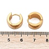 304 Stainless Steel Huggie Hoop Earrings EJEW-L252-035C-G-5