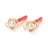 Alloy Stud Earring Findings EJEW-J102-02G-1
